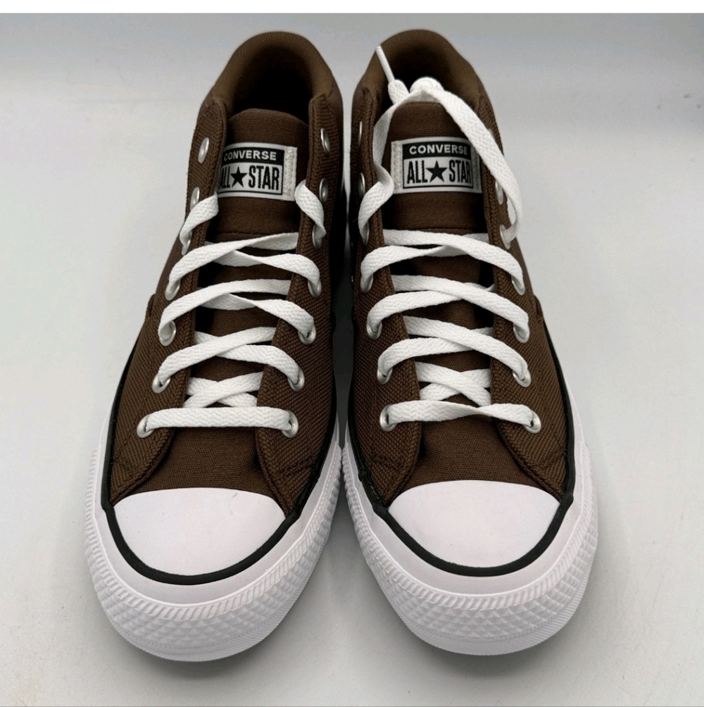 Converse CTAS Malden Street Mid Shoes Mens 10 Brown Canvas A13212F - Picture 3 of 4